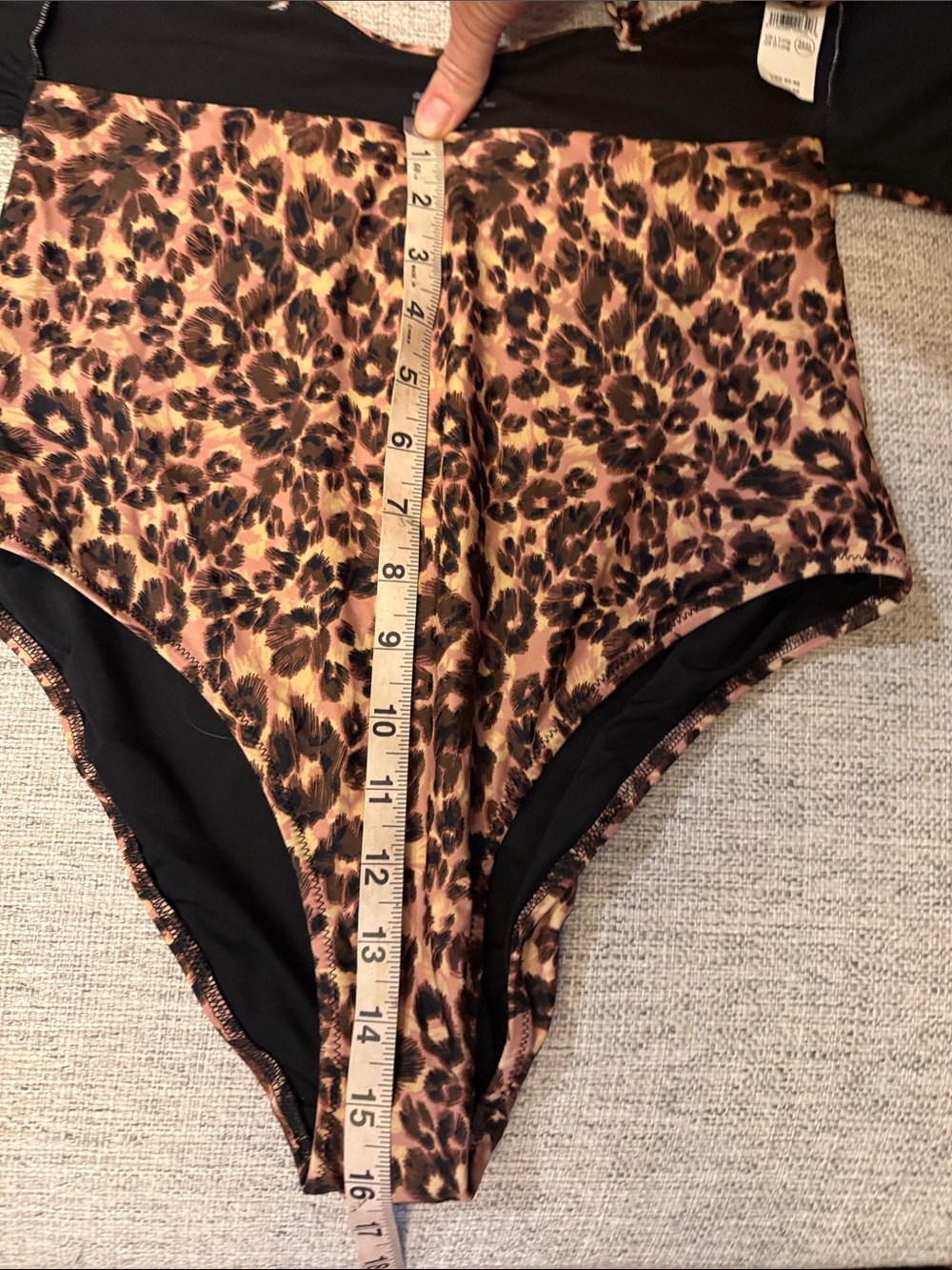 Aerie Leopard Wrap One Piece Swimsuit- - Picture 9 of 14